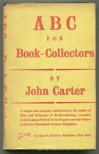 ABC for Book-Collectors by CARTER, John - 1951