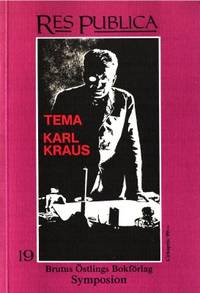 Res Publica 19. Tema: Karl Kraus.