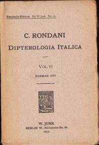 Dipterologia Italica. 1-6.