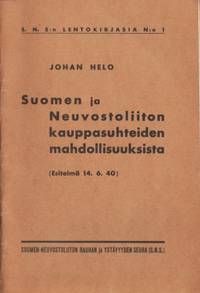 Suomen ja Neuvostoliiton kauppasuhteiden…