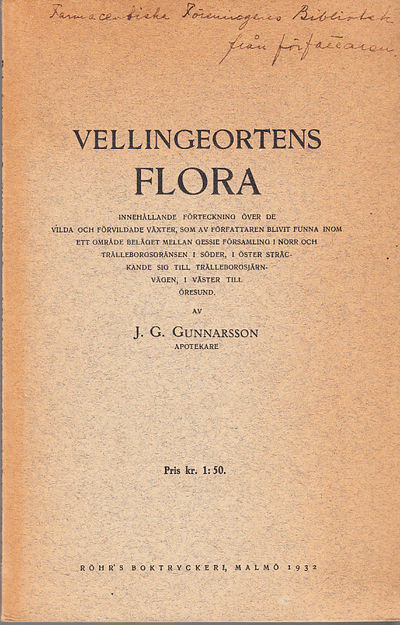 Vellingeortens flora. Innehållande förteckning…