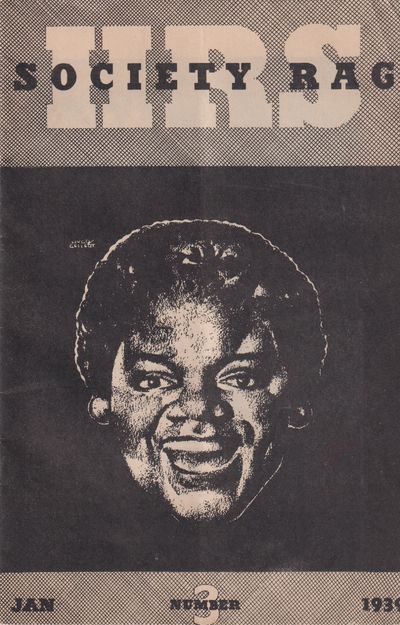 HRS Society Rag. Number 3, Jan. 1939.