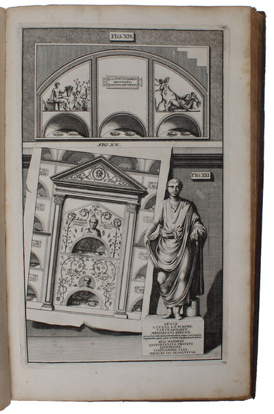 Veterum sepulcra seu mausolea romanorum et etruscorum. - [LAVISHLY ILLUSTRATED WORK ON ROMAN AND ETRUSCAN TOMBS] (photo 3)