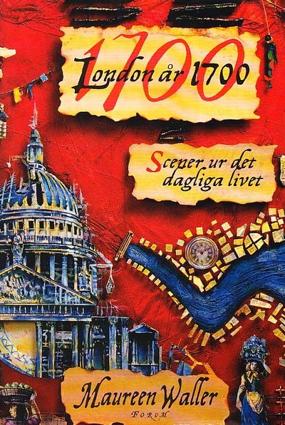 London år 1700. Scener ur det dagliga livet.…