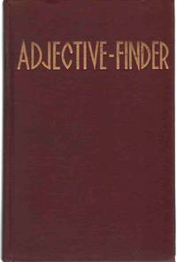 cover of THE ADJECTIVE FINDER