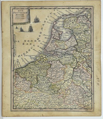 [TRAVEL] [MAP] XVII PROVINIAE BELGII. (ATLAS PORTALIS)