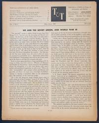 image of Trends and Tides. Vol. 1 no. 3 (May-July 1945)
