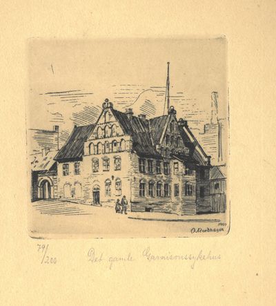 Det gamle Garnisonssykehus.