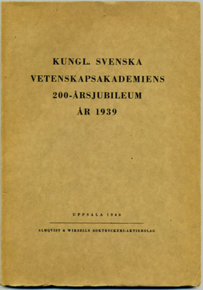 Kungl. svenska Vetenskapsakademiens…