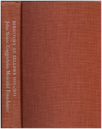 The John Simon Guggenheim Memorial Foundation 1925-1974