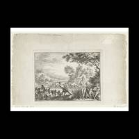 Arrival of the Bataven in the Netherlands, ca. 55-10 BC., Photo Rag Bright White, Premium...