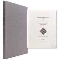 Christopher Weimann (1946-1988) A Tribute