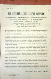Prospectus for The Automatic Store Service Company Circular No. 2