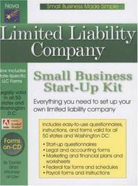Limited Liability Company, 3rd Edition : Small Business Start-up Kit