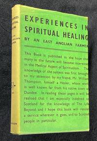 cover of Experiences in Spiritual Healing.