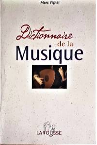 image of Dictionnaire de la Musique