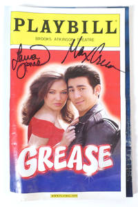 GREASE PLAYBILL SIGNED; Volume 123 Number 12