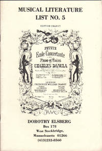 image of Musical Literature List No. 5