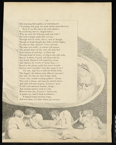 The Complaint and the Consolation; or, Night Thoughts, Page 57, "Trembling each gulp, lest death should snatch the bowl