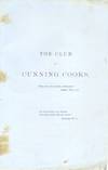 The Club of Cunning Cooks. [with:] The Lenten Council of Ten