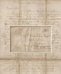 1844 - Reply by a prominent Ohio attorney to a request from an even more important Republic of Texas former judge-turned-lawyer recommending several local candidates to take a deposition in Steubenville