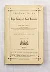 Transactions of the Royal Society of South Australia Vol XV, Part I. July 1892