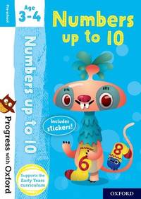 Progress with Oxford: Numbers Age 3-4 - Prepare for School with Essential Maths Skills