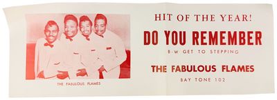 [Broadside] Hit of the Year! Do You Remember - The Fabulous Flames