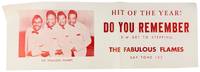 [Broadside] Hit of the Year! Do You Remember - The Fabulous Flames