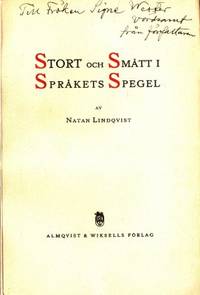 Stort och smått i språkets spegel.