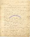A Letter To Jedidiah Morse Discussing The Censure Of A Minister For Not Keeping A Journal Of His Missionary Work