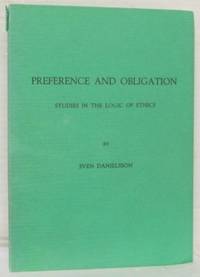 Peference and Obligation. Studies in the Logic of…