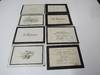 Eight Memorial Cards 1863-1896