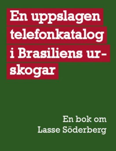 En uppslagen telefonkatalog i Brasiliens…