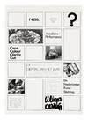 Flyer for Carrión’s installation at the Drents Museum: “De Diefstal van het Jaar, 3 t/m 7 Februari 1982.”