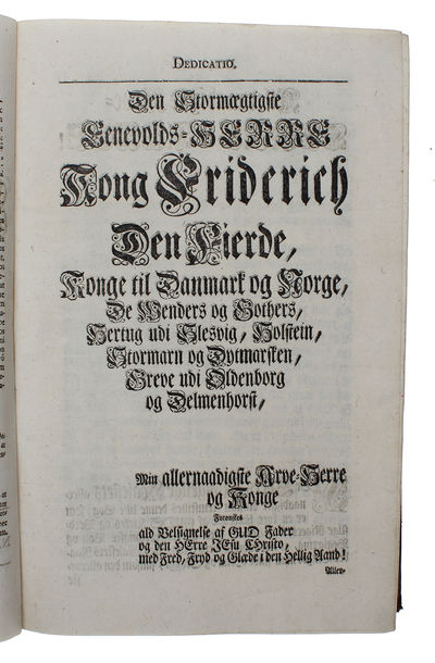 Guds Riige blant Verdens Riger udi en kort Extract af kircke- og verdslige Historier fra Verdens Begyndelse indtil 1660 ... Anden Gang oplagt (photo 3)