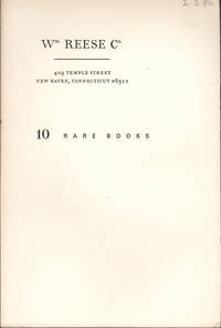 image of Catalogue 10 (Rare Books) Rare Americana and Literature.