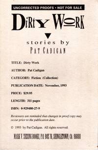 Dirty Work by Cadigan, Pat - 1993