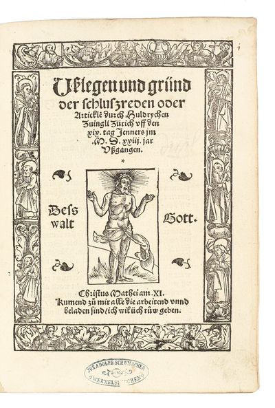 U&Atilde;�legen vnd gr&Atilde;&frac14;nd der schluszreden...; (photo 1)