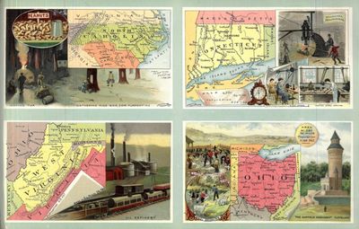 Arbuckles illustrated atlas of the United States of America. (photo 4)