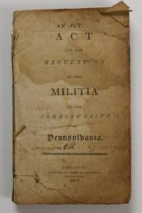 Pennsylvania Militia Regulations, 1807