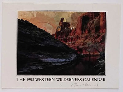 Salt Lake City, UT: Dream Garden Press, 1982. Original calendar edition for 1983. Calendar. SIGNED. ...