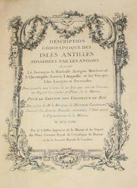 (History of Cartography, Geographic description of the Antilles): Description geographique des...