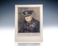 Winston Churchill Signed Royal Air Force Portrait.