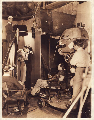 JEAN HARLOW | RED-HEADED WOMAN [1932] Oversized BTS photo