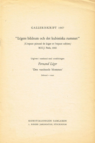 Légers bildrum och det kubistiska rummet