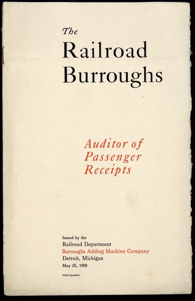 Auditor of passenger receipts