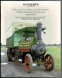 image of Collectors Cars. Commercial, Horsedrawn, Military and Steam Vehicles and Automobilia: Auction Catalogue 17th October 1994