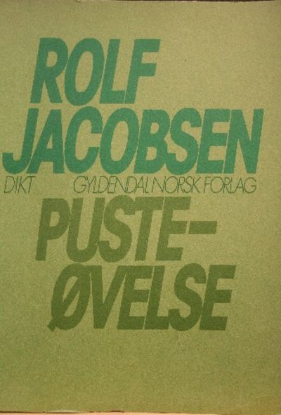 Pusteøvelse. Dikt