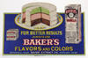For Better Results Always Use Baker's Flavors and Colors